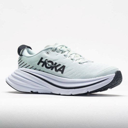 Orthofeet HOKA Bondi X Women's Running Shoes Blue Glass / Billowing Sail | FA9872031