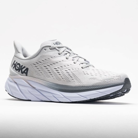 Orthofeet HOKA Clifton 8 Men's Running Shoes Lunar Rock / Nimbus Cloud | AN6531278