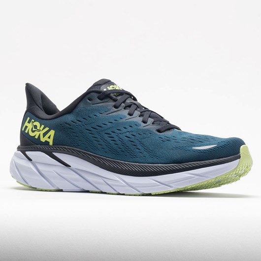 Orthofeet HOKA Clifton 8 Men's Running Shoes Blue Coral / Butterfly | JD8176305