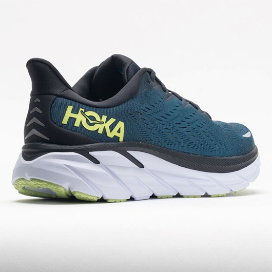 Orthofeet HOKA Clifton 8 Men's Running Shoes Blue Coral / Butterfly | JD8176305