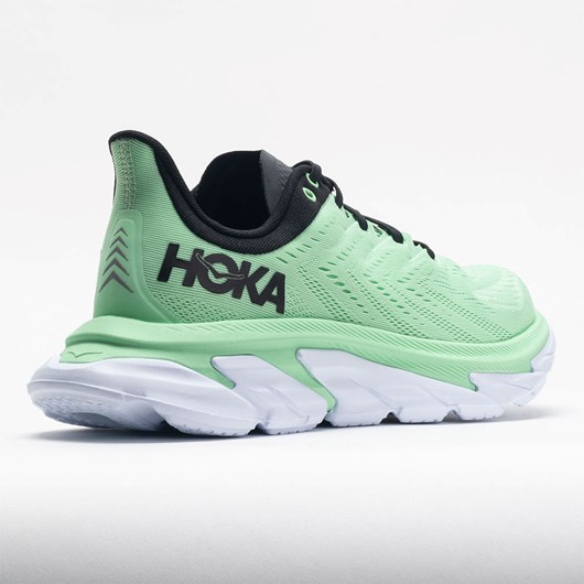 Orthofeet HOKA Clifton Edge Men's Running Shoes Green Ash / Outer Space | QG4872635