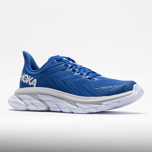 Orthofeet HOKA Clifton Edge Men's Running Shoes Turkish Sea / White | WB3784051