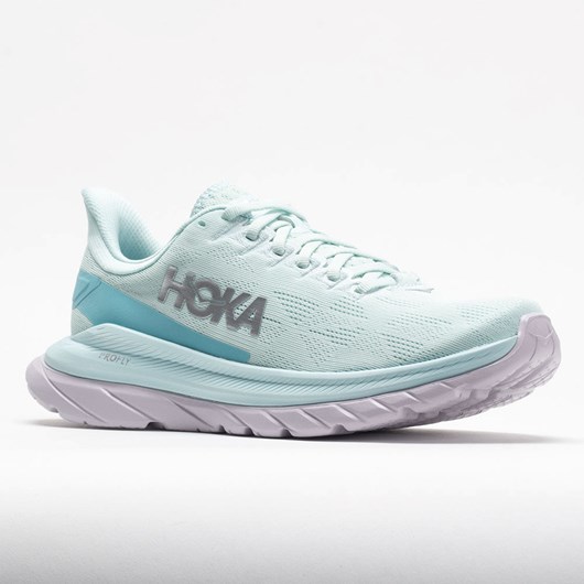 Orthofeet HOKA Mach 4 Women's Running Shoes Blue Glass / Coastal Shade | YG6312407