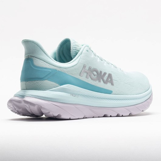 Orthofeet HOKA Mach 4 Women's Running Shoes Blue Glass / Coastal Shade | YG6312407