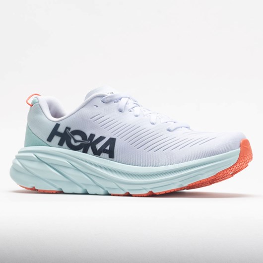 Orthofeet HOKA Rincon 3 Women's Running Shoes White / Blue Glass | IB1702684