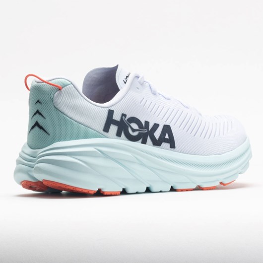 Orthofeet HOKA Rincon 3 Women's Running Shoes White / Blue Glass | IB1702684