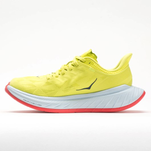 Orthofeet Hoka One One Carbon X 2 Men's Running Shoes Evening Primrose / Fiesta | HY7019564