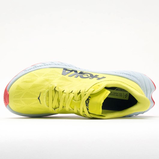 Orthofeet Hoka One One Carbon X 2 Men's Running Shoes Evening Primrose / Fiesta | HY7019564