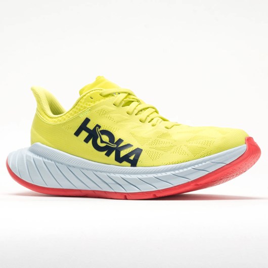 Orthofeet Hoka One One Carbon X 2 Men's Running Shoes Evening Primrose / Fiesta | HY7019564