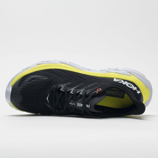 Orthofeet Hoka One One Clifton Edge Men's Running Shoes Anthracite / Evening Primrose | VP0586379