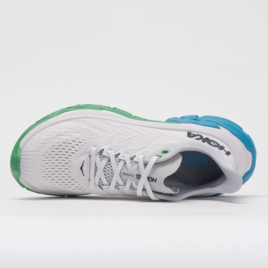 Orthofeet Hoka One One Clifton Edge Women's Running Shoes Nimbus Cloud / Greenbriar | ZC7928350