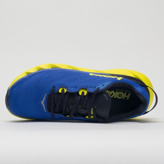 Orthofeet Hoka One One Elevon 2 Men's Running Shoes Amparo Blue / Evening Primrose | BI4209875