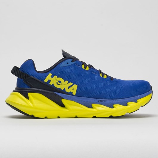 Orthofeet Hoka One One Elevon 2 Men\'s Running Shoes Amparo Blue / Evening Primrose | BI4209875