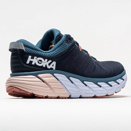 Orthofeet Hoka One One Gaviota 3 Women's Running Shoes Oombre Blue / Rosette | FX2894761