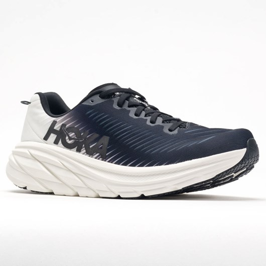 Orthofeet Hoka One One Rincon 3 Men's Running Shoes Black / White | GD7836921