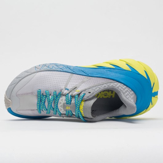 Orthofeet Hoka One One TenNine Men's Trail Running Shoes Drizzle / Lunar Rock | PU3109768