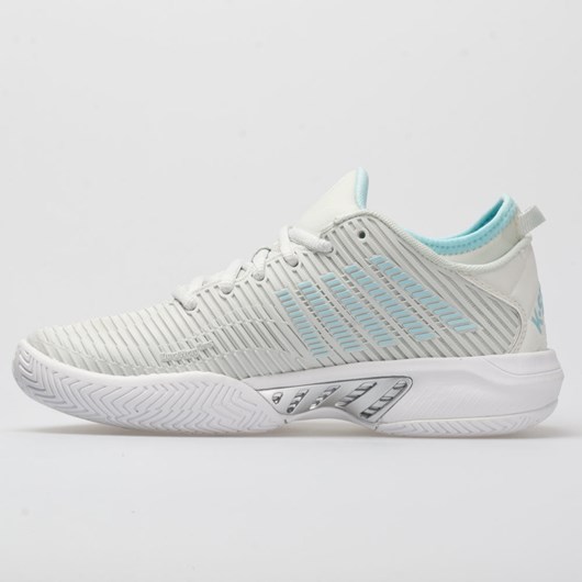 Orthofeet K-Swiss Hypercourt Supreme Women's Tennis Shoes Barely Blue / White / Blue Glow | CQ2309748