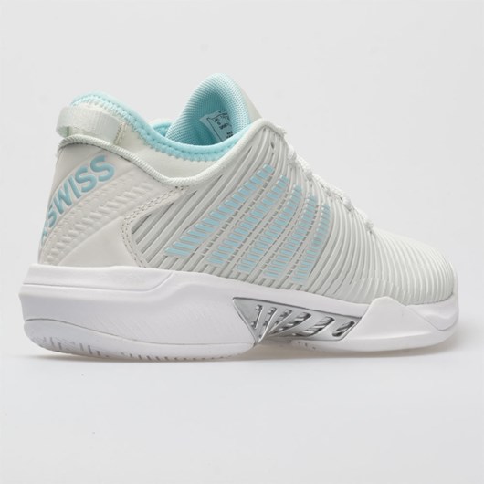 Orthofeet K-Swiss Hypercourt Supreme Women's Tennis Shoes Barely Blue / White / Blue Glow | CQ2309748