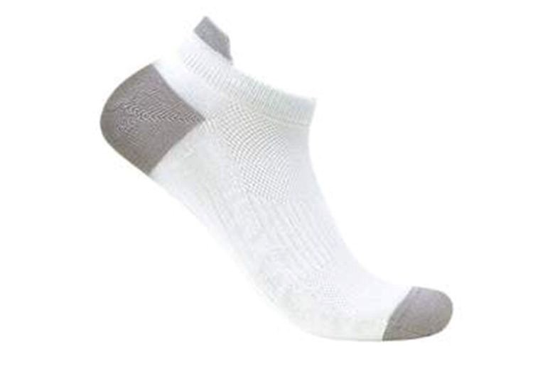 Orthofeet Low Cut Bamboo Diabetic  Unisex Socks White | LK7608329