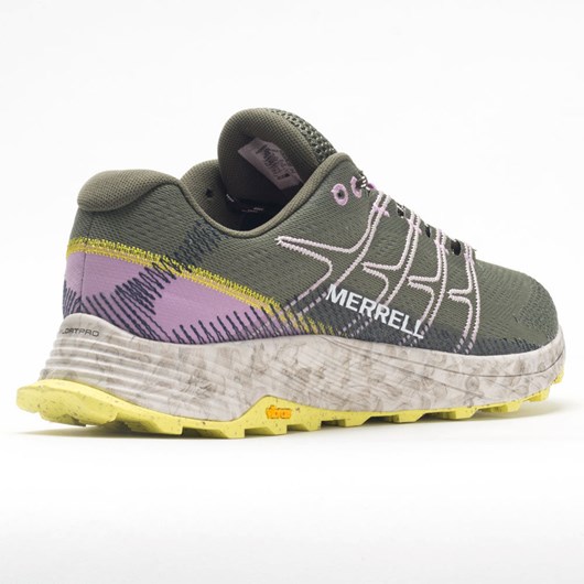 Orthofeet Merrell Moab Flight Women's Trail Running Shoes Lichen | RA7564891