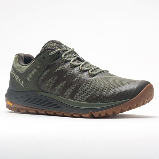 Orthofeet Merrell Nova 2 Men's Trail Running Shoes Olive | XM0416297