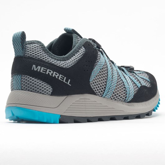 Orthofeet Merrell Wildwood Aerosport Women's Hiking Shoes Monument | JQ2869143