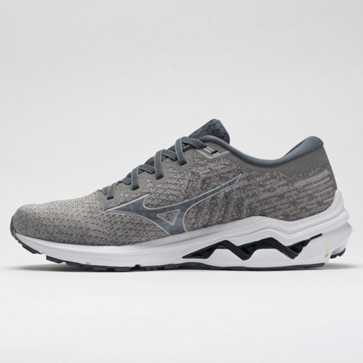 Orthofeet Mizuno Wave Inspire 17 Waveknit Men's Running Shoes Drizzle / Antartica | KC1974685