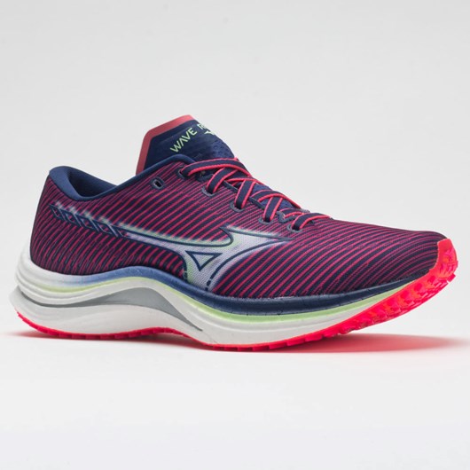 Orthofeet Mizuno Wave Rebellion Women's Running Shoes Diva Pink / Indigo White | AX2314608