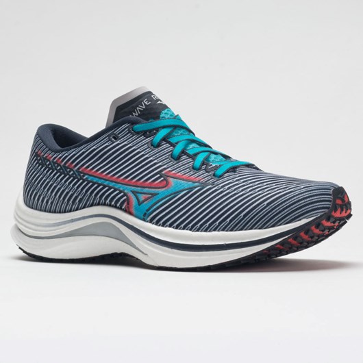 Orthofeet Mizuno Wave Rebellion Women's Running Shoes India Ink / Scuba Blue | WE5961420