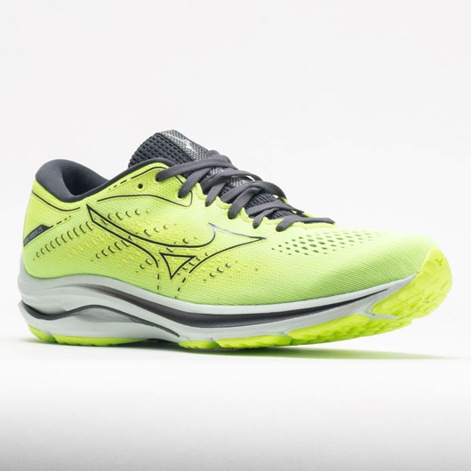 Orthofeet Mizuno Wave Rider 25 Men's Running Shoes Neo Lime | AR1576842