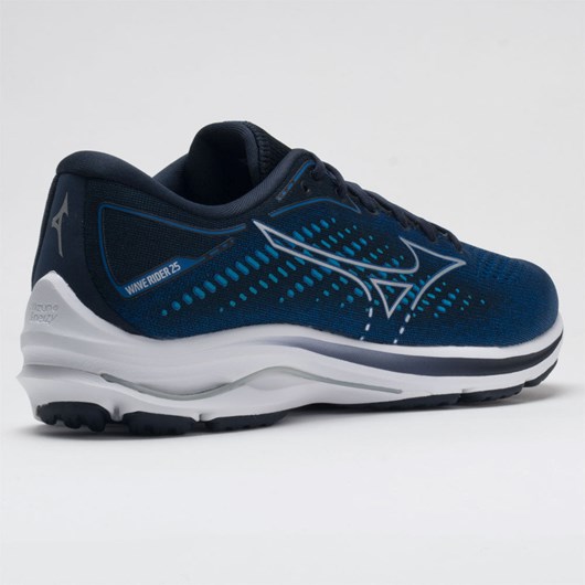 Orthofeet Mizuno Wave Rider 25 Men's Running Shoes Imperial Blue | NM9863754