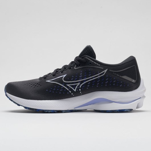 Orthofeet Mizuno Wave Rider 25 Women's Running Shoes Blackened Pearl | SK9075268