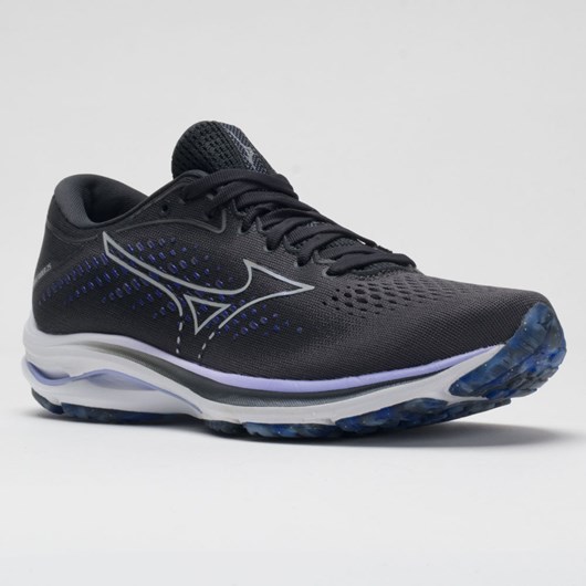 Orthofeet Mizuno Wave Rider 25 Women's Running Shoes Blackened Pearl | SK9075268