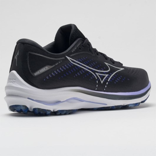 Orthofeet Mizuno Wave Rider 25 Women's Running Shoes Blackened Pearl | SK9075268