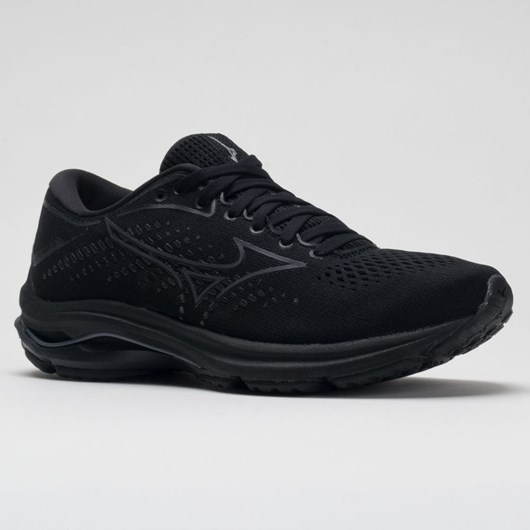 Orthofeet Mizuno Wave Rider 25 Women's Running Shoes Black / Shade | TU2148675