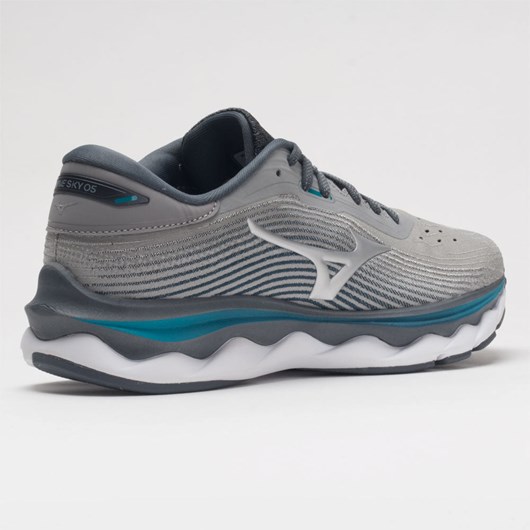 Orthofeet Mizuno Wave Sky 5 Waveknit Women's Running Shoes Griffin | KA6183749