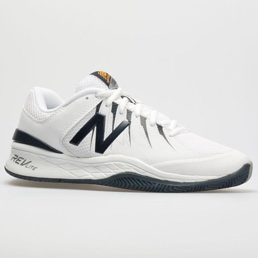 Orthofeet New Balance 1006 Men's Tennis Shoes White / Black | TQ1407386