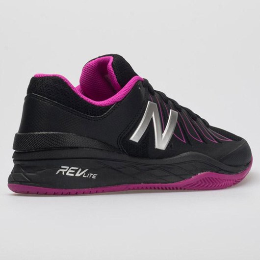 Orthofeet New Balance 1006 Women's Tennis Shoes Black / Pink Zing | XQ7405692