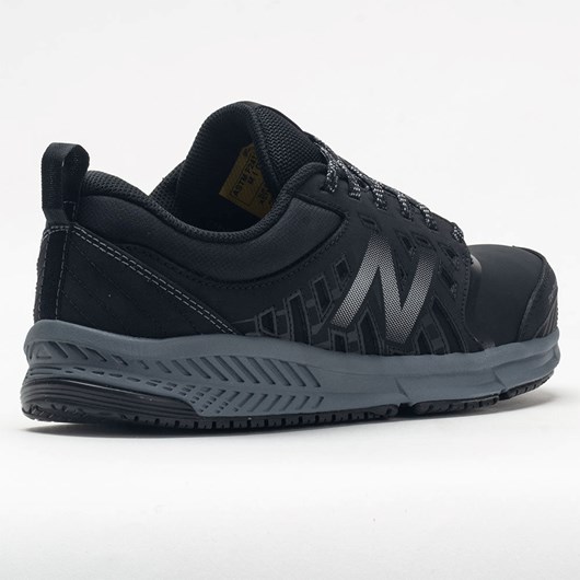 Orthofeet New Balance 412ESD Men's Walking Shoes Black / Silver | KA4289061