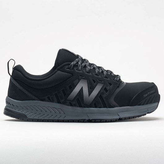 Orthofeet New Balance 412ESD Men\'s Walking Shoes Black / Silver | KA4289061