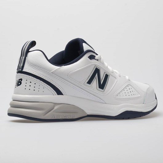 Orthofeet New Balance 623v3 Men's Training Shoes White / Navy | CY2830519