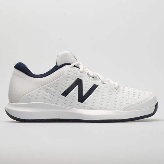 Orthofeet New Balance 696v4 Men\'s Tennis Shoes White / Pigment | CM3801574