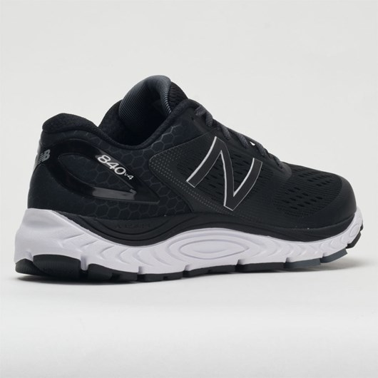 Orthofeet New Balance 840v4 Men's Running Shoes Black / White | LT7502498