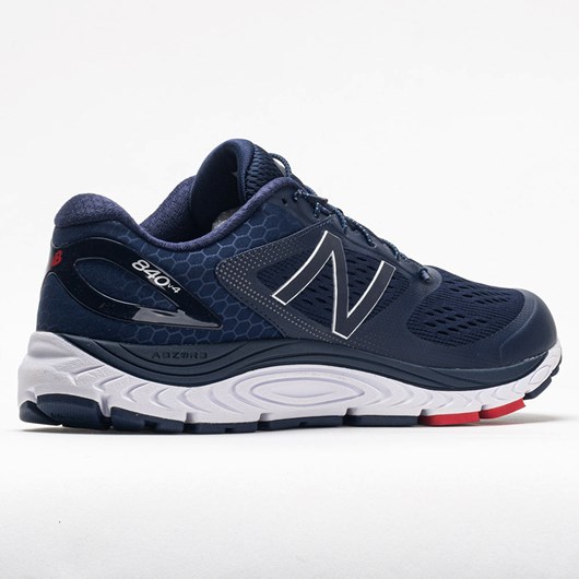 Orthofeet New Balance 840v4 Men's Running Shoes Pigment / White / Red | MN3461902