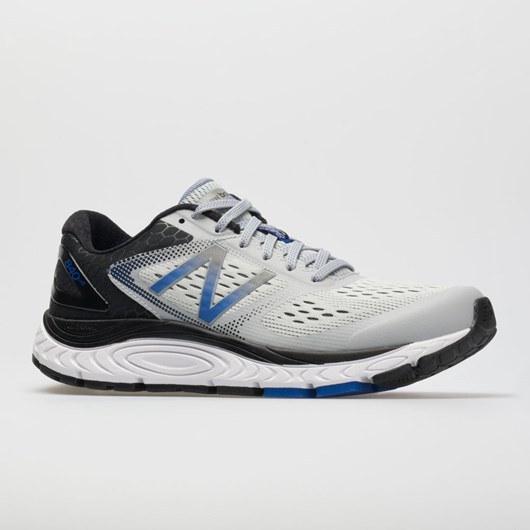 Orthofeet New Balance 840v4 Men's Running Shoes Silver Mink / Team Blue | VR0568724