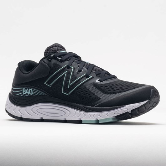 Orthofeet New Balance 840v5 Women's Running Shoes Black / Storm Blue | ZB2507613