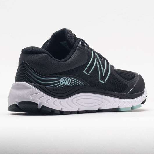 Orthofeet New Balance 840v5 Women's Running Shoes Black / Storm Blue | ZB2507613