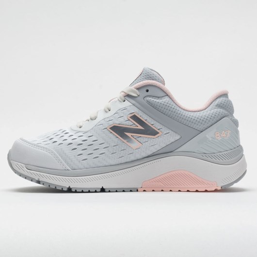 Orthofeet New Balance 847v4 Women's Walking Shoes Arctic Fox / Silver Mink / Peach Soda | IS0231685