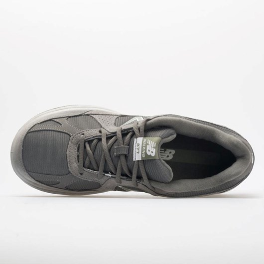 Orthofeet New Balance 877 Men's Walking Shoes Gray | LV2467035