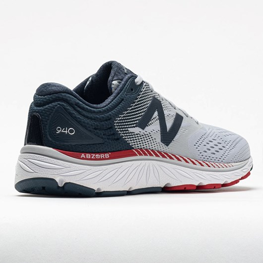 Orthofeet New Balance 940v4 Men's Running Shoes Light Aluminum / Team Red / Petrol | NU6987431